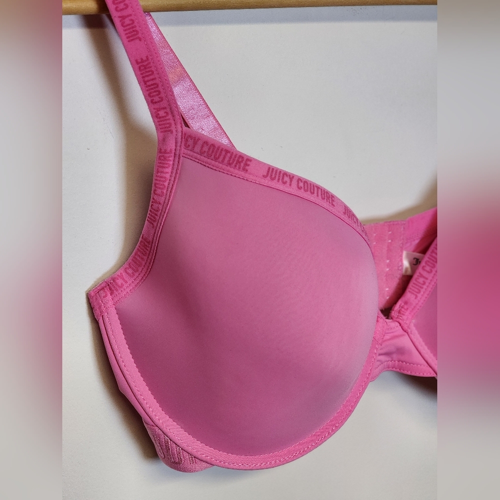 Juicy Couture Vibrant Pink Underwire Bra 38D - Picture 9 of 16